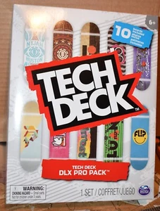 Tech Deck DLX PRO PACK Finger Skateboard 10 PACK NEW - Picture 1 of 5