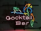 20&quot;x16&quot; Cocktail Bar Parrot Neon Sign Light Lamp Visual Beer Decor Artwork L1291 for sale