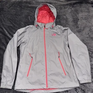 Chaqueta The North Face Resolve Plus Gris Con Capucha Cremallera Completa - Imagen 1 de 8