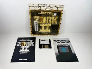 Zork II Apple Macintosh 3.5 Disk Manual reference Card 1984 Infocom - Picture 1 of 15