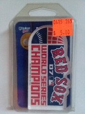 Boston Red Sox 2007 World Series Champions Magnet NIP Pedroia Ortiz Lester Cora