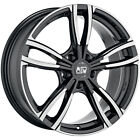 Jantes Roues Msw Msw 73 Pour Audi Sq2 8.5X18 5X112 Gloss Dark Grey Full Pol N15