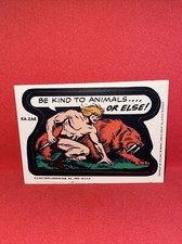 1974 1975 TOPPS MARVEL COMIC BOOK HEROES STICKERS • KA-ZAR