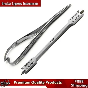 Mathieu Needle Holder surgical suture & Wick Type Bracket Height Gauge - Picture 1 of 5