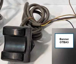 Banner OTBA5 Momentary Action Optical Touch Button w/ Upper Guard  - Picture 1 of 5