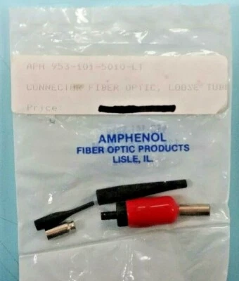 Amphenol Fiber Optic Connector 953-101-5010  -  16pc Lot - Image 1 of 2