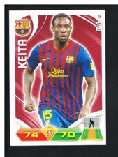 ADRENALYN XL 2011-12 BBVA LEAGUE CARDS No. 46 KEITA FC BARCELONA
