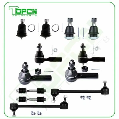 12x Front Rear Sway Bars Ball Joints Tie Rods For 2001 2002-2004 Nissan Xterra Foto 1 de 4