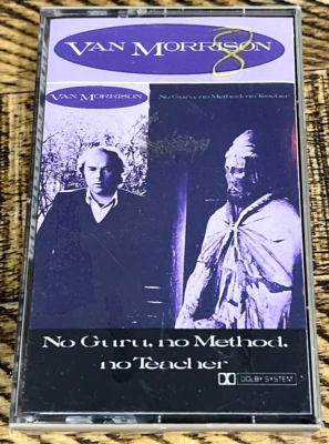Van Morrison No Guru No Method No Teacher Cassette, New And Sealed! Exile, Rare - Image 1 of 3