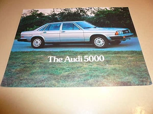 Volante de ventas Audi serie 5000 - vintage - Imagen 1 de 2