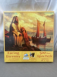 Jesus Facing Eternity Jigsaw Puzzle  - Christian  - 500 Pieces -  NEW & SEALED - Picture 1 of 2
