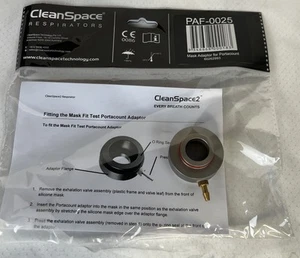 CleanSpace PAF-0025 Halbmasken-Passgenauigkeitsprüfadapter | für quantitative Passformprüfung - Bild 1 von 2