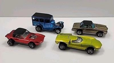 Lot Of 4 Redlines,Red Python,Lt.Blue Woody,Antifreeze Turbofine, Olive Mercedes - Image 1 of 4