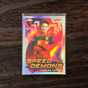 2022 Topps Chrome Formula 1 F1 Charles Leclerc Speed Demons - Picture 1 of 2