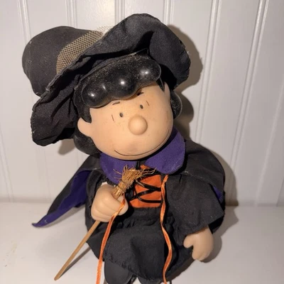 Animated Halloween Lucy As Witch. Made By Gemmy. UNTESTED - Image 1 of 4