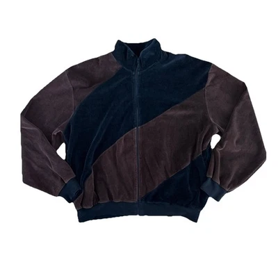 De Colección Traje de Pista Neiman Marcus Terciopelo Cremallera Completa Para Hombre Talla XL Verde Hecho en EE. UU. - Top Foto 1 de 4