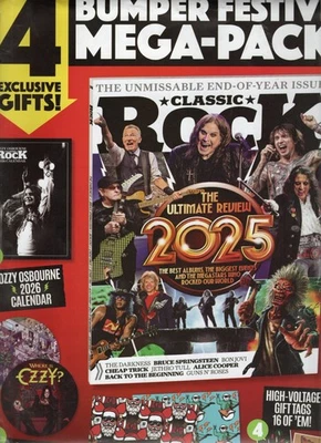 Classic Rock Bumper Festive Mega-Pack 2025 – Ozzy Calendar + 3 Exclusive Gifts - Image 1 of 2