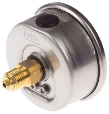 2 x WIKA G 1/4 Analogue Pressure Gauge 4bar Back Entry 63mm Outside Diameter - Image 1 of 3