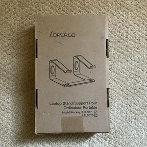 LORYERGO Laptop Stand for Desk, Laptop Riser Computer Stand Laptop, Ergonomic - Picture 1 of 7