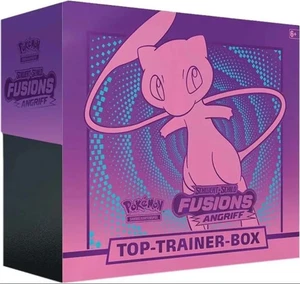 Pokémon TCG Schwert & Schild Fusionsangriff Top Trainer Box Deutsch NEU OVP - Bild 1 von 2