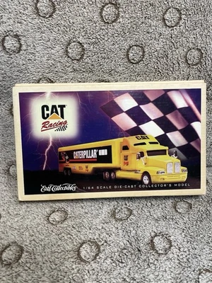 1996 Ertl Collectibles Diecast Cat Racing 1/64 Scale Truck Caterpillar Model - Image 1 of 4