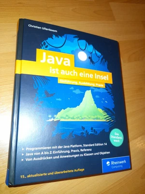 Java Ist Auch Eine Insel von Christian Ullenboom (2020, Gebundene Ausgabe) - Bild 1 von 2