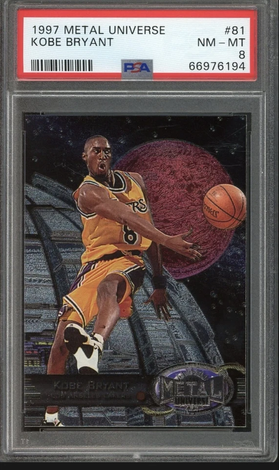1997-98 Metal Universe - Kobe Bryant #81 - Image 1 of 1