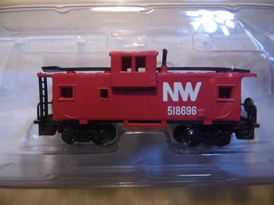 N - Bachmann Silver 70792 - 36' Wide Vision Caboose, Norfolk & Western      NIB - Image 1 of 2