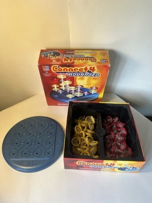 Connect 4 Advanced Family Fun Board Game By MB Games Complete - Image 1 of 4