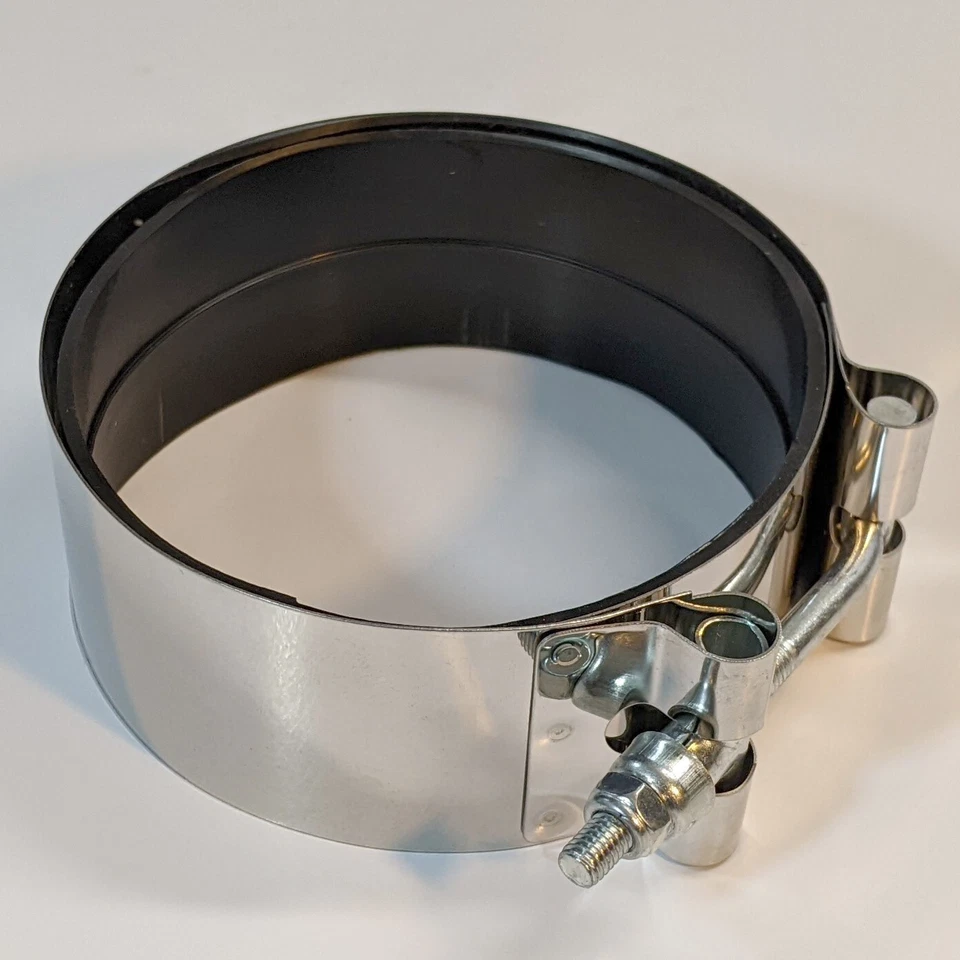 Spectre T-Bolt Clamp 4 Inch Tubes Sealing Boot 4" Turbo Coupler 9706 TBolt 9833 - Image 1 of 1