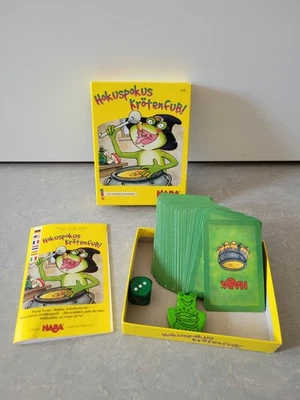 HABA: 5942 Hokuspokus Krötenfuß! ...ein verhextes Sammelspiel komplett - Bild 1 von 4