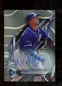 2018 Topps High Tek Whit Merrifield Royals AUTO - Picture 1 of 2