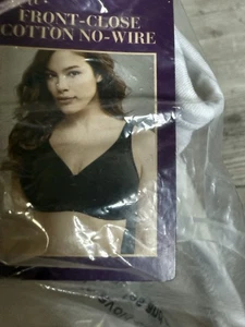 Cacique BH Neu mit Etikett ungefüttert vollflächig vorne geschlossen Baumwolle ohne Bügel weiß 42 DDD - Bild 1 von 6