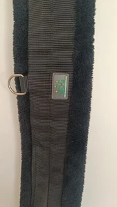 Sattelgurt Kunstfell, schwarz, Gr.135cm, ähnlich Kentucky - Bild 1 von 5