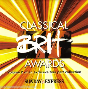V/A - Classical Brit Awards Volume 2 (UK 12 Trk CD Album) (Sunday Express) - Imagen 1 de 1