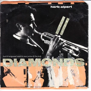 HERB ALPERT Diamonds VG(+) 45 RPM P/S VG(+) - Picture 1 of 4