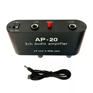 Independent 2-Channel Balanced Input Preamp AP20 Sound Amplifier with Cable - Picture 1 of 8