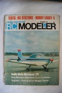 1972 RC Modeler Magazine - December - Picture 1 of 2