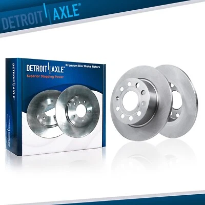 Rotores de disco traseros de 9,96" (253 mm) para VW Volkswagen EOS 2009 2010 2011 2012 2013 Foto 1 de 4