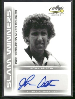 John Austin 2017 Leaf Signature Series Slam Winners Auto  - Image 1 of 2