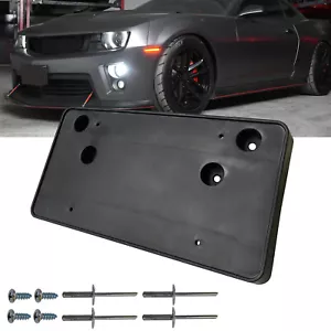 Soporte de montaje en placa de matrícula delantero para Chevrolet Camaro 2010-2013 - Imagen 1 de 11