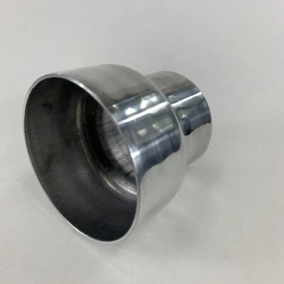 Fit Universal Piping Aluminum Exhaust Reducer 4" O.D. to 3" O.D. 3.63" Length - Image 1 of 4