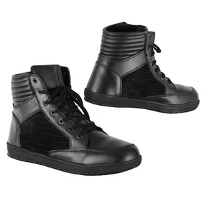 Motorbike Leather boots Motorcycle Touring Sneakers Waterproof CE Armoured Shoes - Picture 1 of 8