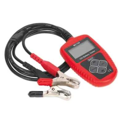 Sealey 12V Battery Tester Motorcycle Digital MC105 (A) - Image 1 of 4