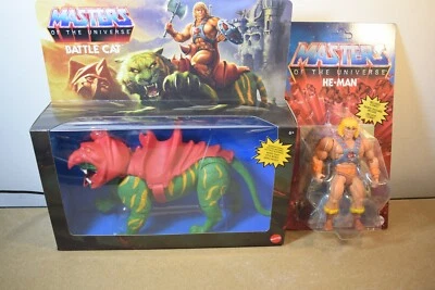 Mattel MASTERS OF THE UNIVERSE Origins HE-MAN & BATTLE CAT BNIB