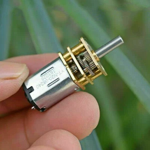 DC 5V-12V 9V 56RPM Velocidad Lenta Micro N20 Caja de Engranajes de Metal Completo Engranaje Motor Robot Coche - Imagen 1 de 9