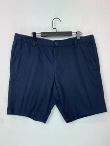 French Connection Navy Chino Shorts Smart Casual Cotton Summer Style W38 NEW - Picture 1 of 10