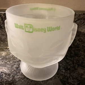 Walt Disney World Polynesisches Dorf mattiert TIKI Becher Schale Tasse 4 1/2" hoch Vintage - Bild 1 von 5