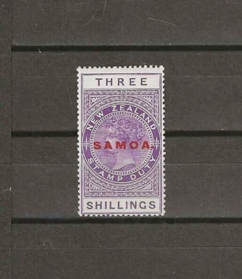 SAMOA 1925/8 SG 166a MINT - Image 1 of 2
