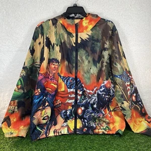Herren DC Comics Tango Justice League Armee Windbreaker Jacke Größe XL - Bild 1 von 14